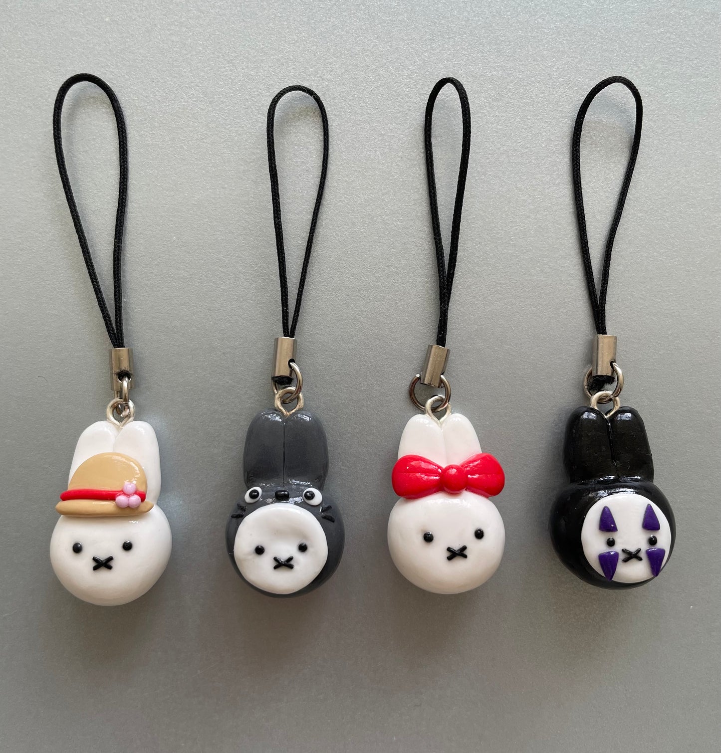 Miffy x Studio Ghibli Keyrings/ Phone Charms